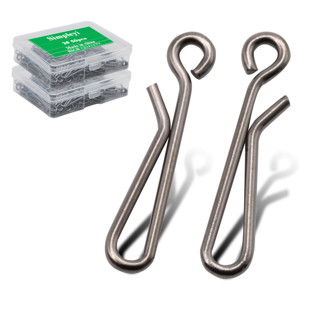 Monofilament Line - 50 개/상자 낚시 미끼 태클 잠금