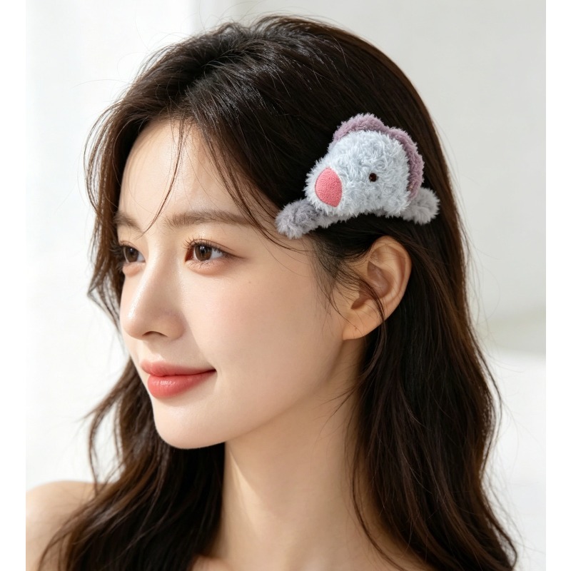 BT21 귀여운 만화 애니메이션 플러시 헤어핀 창의적인 - Tippet Line 리뷰 및 가격