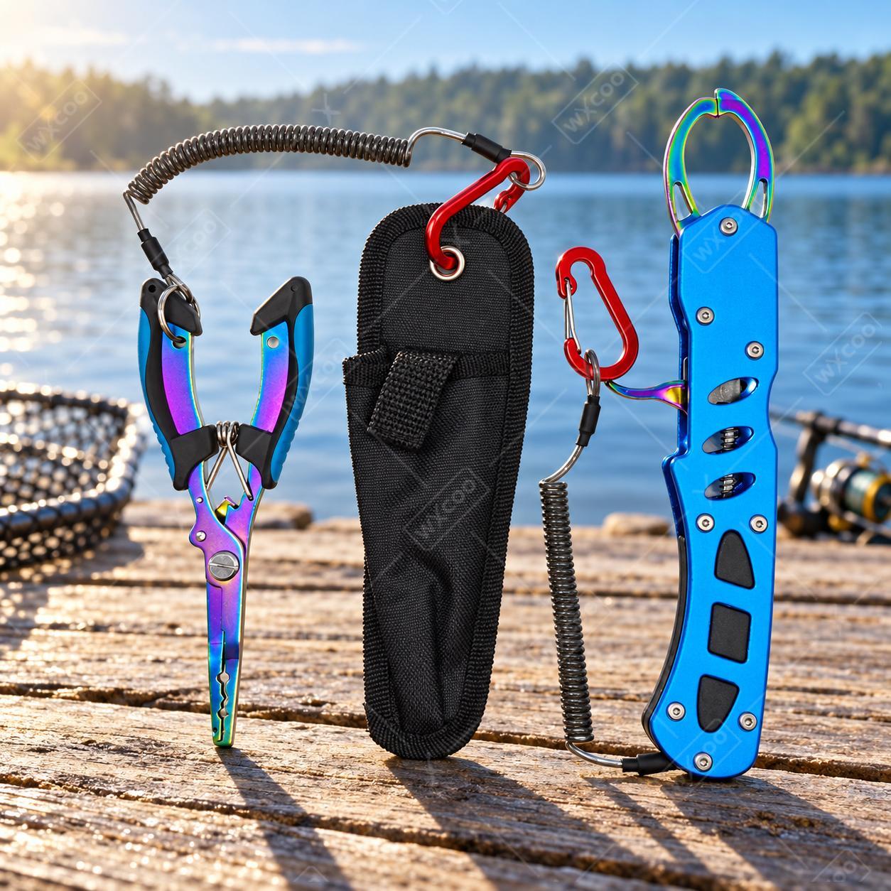 블루 티타늄 코팅된 해수용 낚시용 플라이어, 16cm, - Fishing Line Cutter 리뷰 및 가격