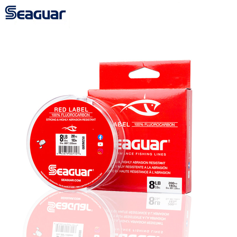 시가루 레드 라벨 160M/183M 100% 일본산 낚 - Fluorocarbon Line 리뷰 및 가격