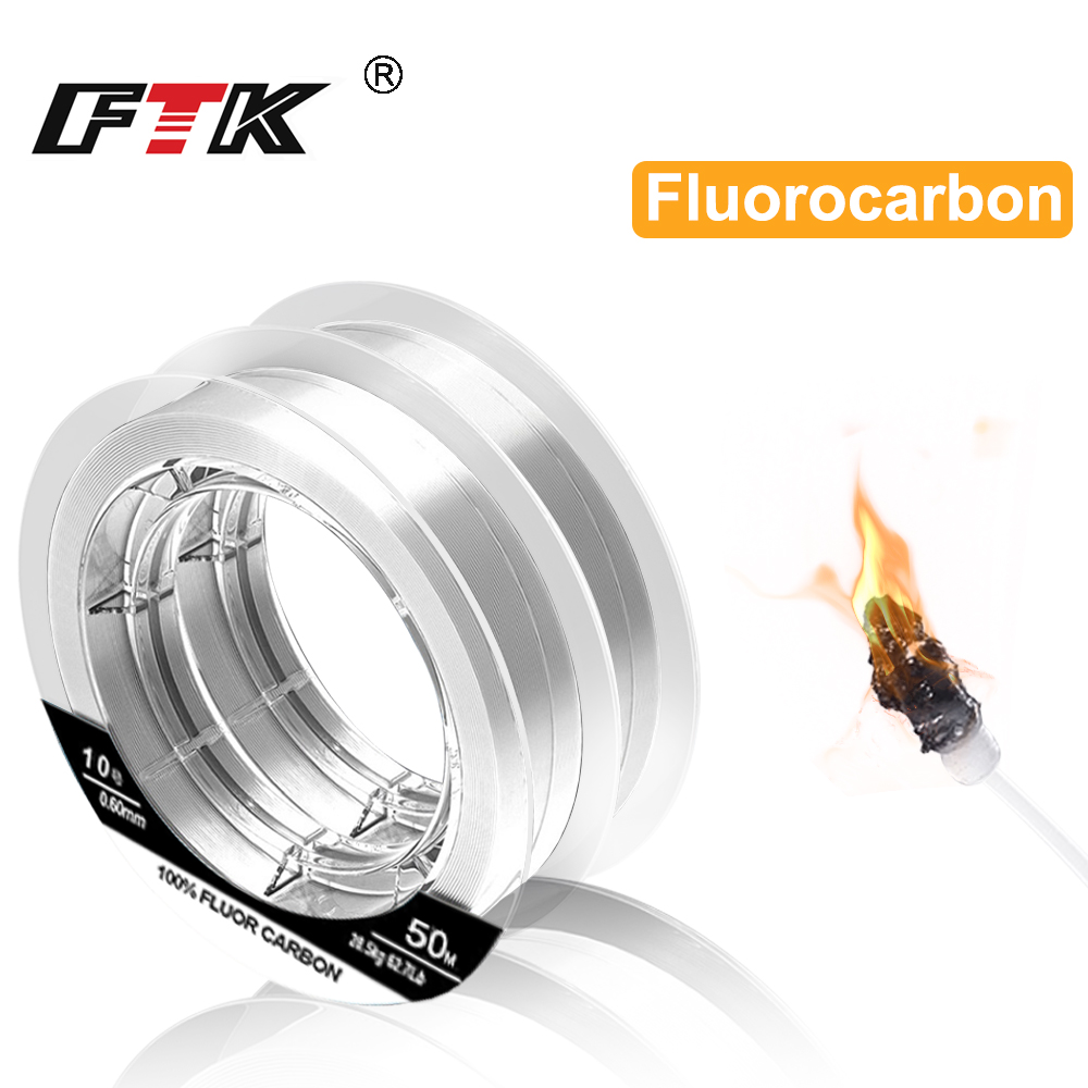 100% 탄소 섬유 낚시 라인 50M 0.14MM-0. - Fluorocarbon Line 리뷰 및 가격