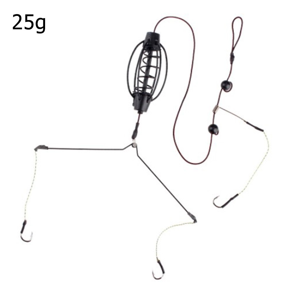 1PCS 잉어 낚시 피더 유럽 잉어 낚시 케이지 후크  - Monofilament Line 리뷰 및 가격