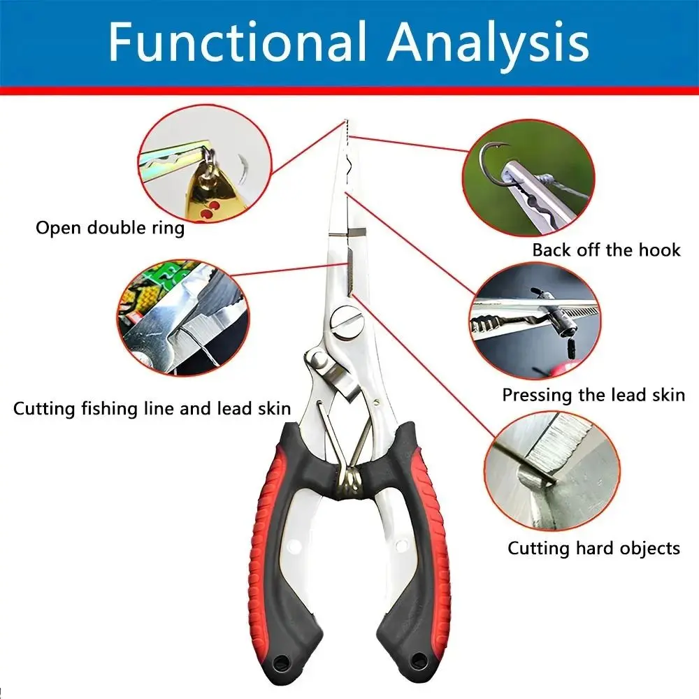 스테인리스 스틸 낚시용 플라이어, 낚싯바늘 제거 도구, - Fishing Line Cutter 리뷰 및 가격