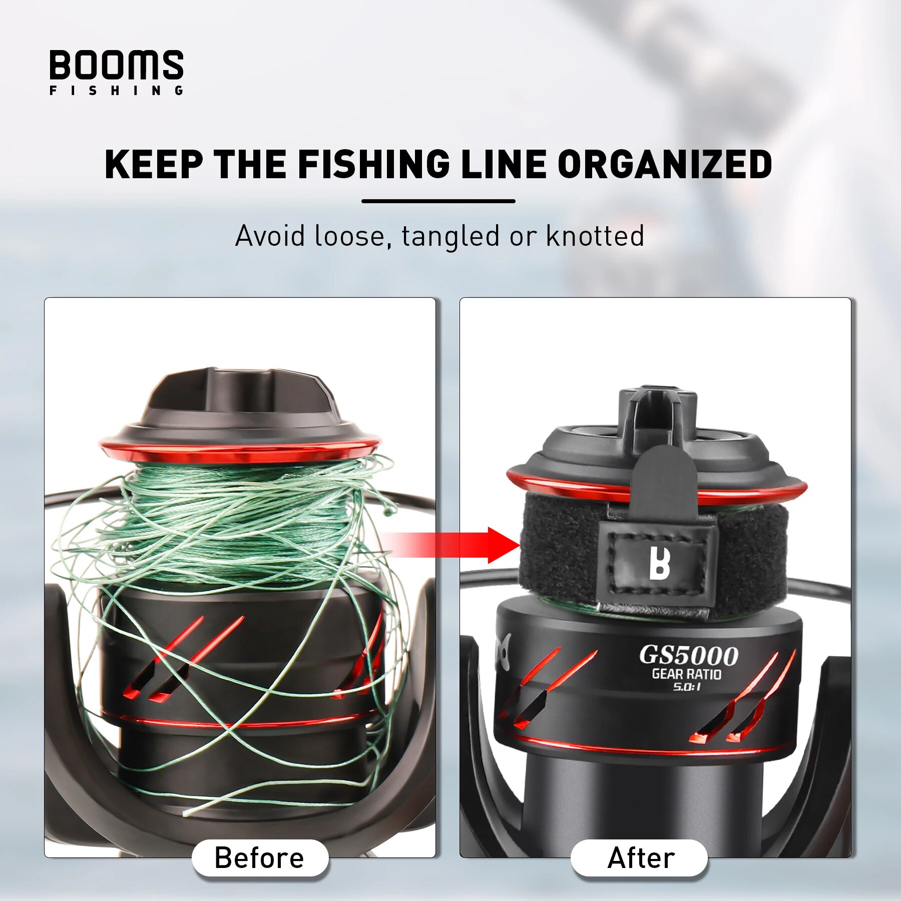 Booms Fishing 스피닝 릴 보호 커버 하이 퀄 - Fishing Line Dispenser 리뷰 및 가격