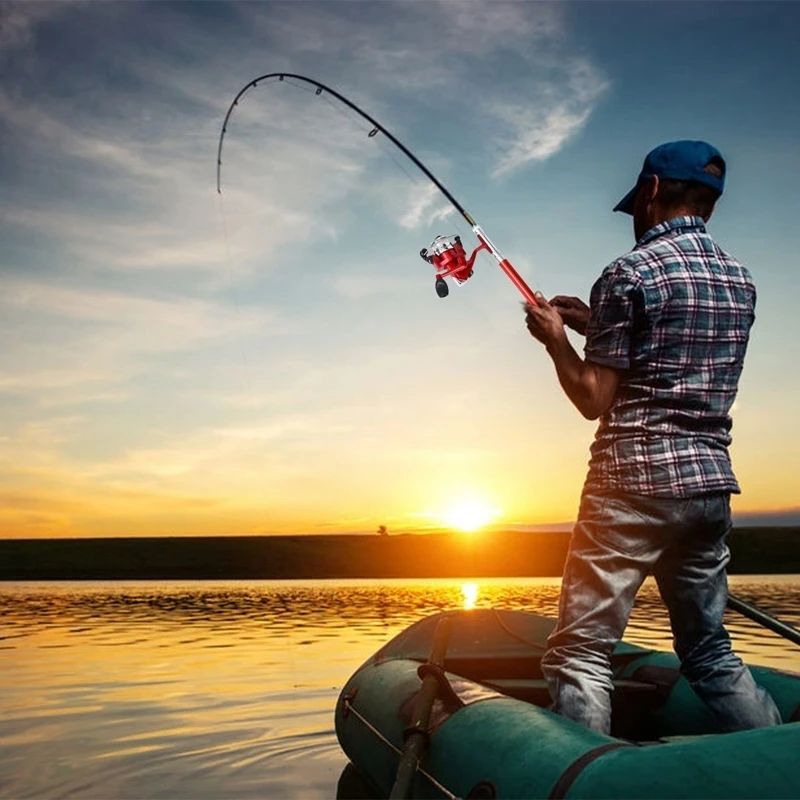 텔레스코픽 미니 낚싯대 카본 릴 세트 휴대용 포켓 펜  - Penn Reel Fierce 리뷰 및 가격
